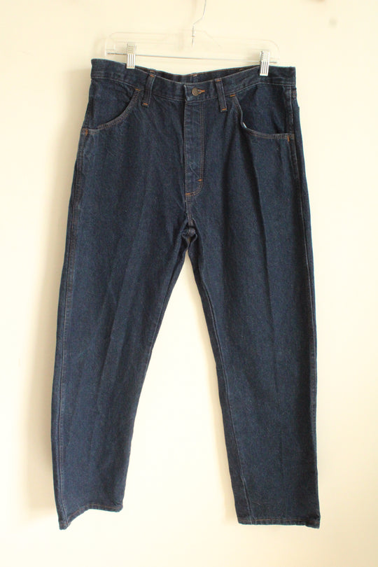 Rustler Dark Wash Relaxed Fit Jeans | 36x29