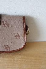 Dooney & Bourke Brown Wristlet