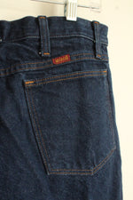 Rustler Dark Wash Relaxed Fit Jeans | 36x29