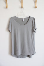 LuLaRoe Gray Tunic Top | M