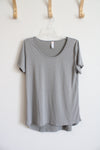 LuLaRoe Gray Tunic Top | M