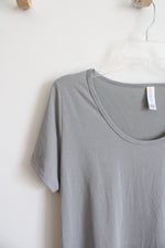 LuLaRoe Gray Tunic Top | M
