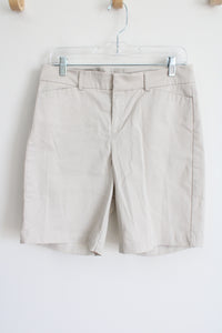 Dockers Petite Ideal Fit Tan Shorts | 10P