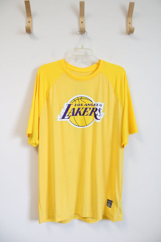 NBA Yellow Los Angeles Lakers Shirt | XL