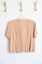 Worthington Petite Orange/Tan Blazer | 6