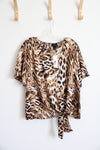 NEW Worthington Animal Print Top | XL