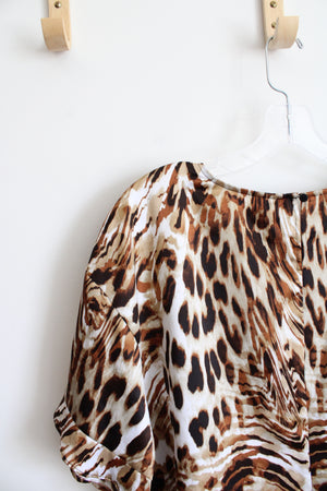 NEW Worthington Animal Print Top | XL