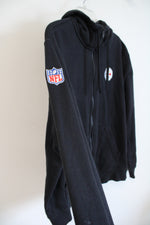 NFL Nike Black Pittsburgh Steelers Full Zip Jacket | L