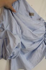 Potersyn Light Blue One-shoulder Ruffle Top | XS