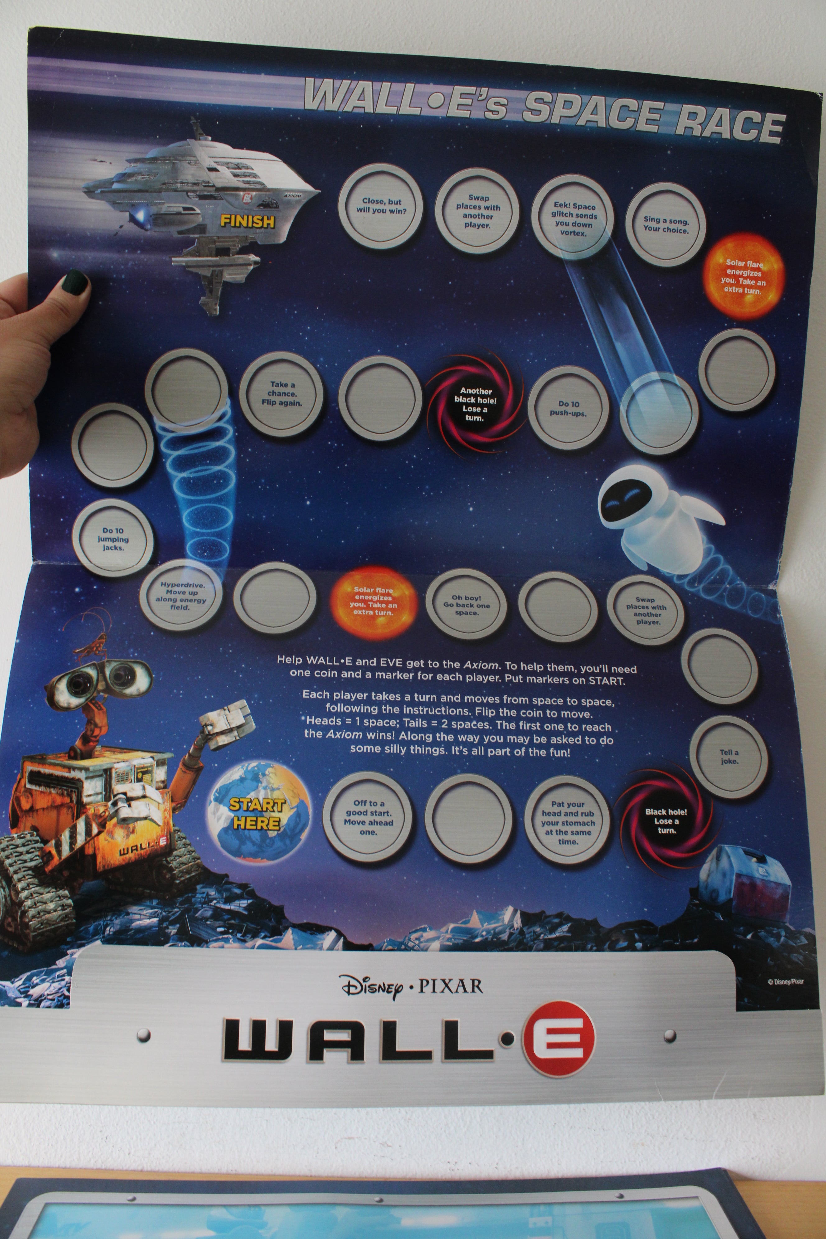 Disney Pixar Wall-E Special Edition 3 Lithograph Posters