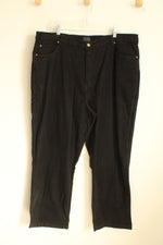 John Blair Black Relaxed Fit Jeans | 42x32