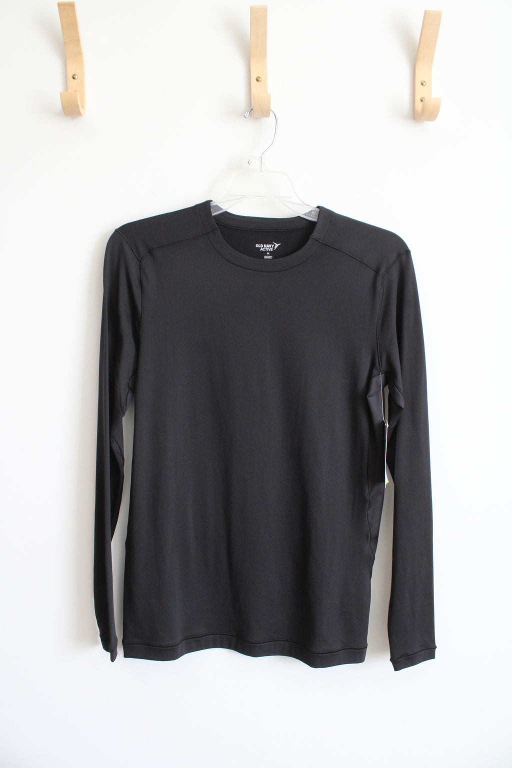 New Old Navy Go-Dry Black Long Sleeve Top | XS