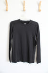 New Old Navy Go-Dry Black Long Sleeve Top | XS