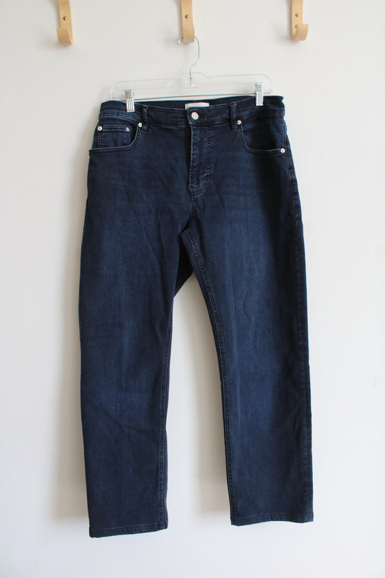 Frame Modern Straight Dark Wash Jeans | 33