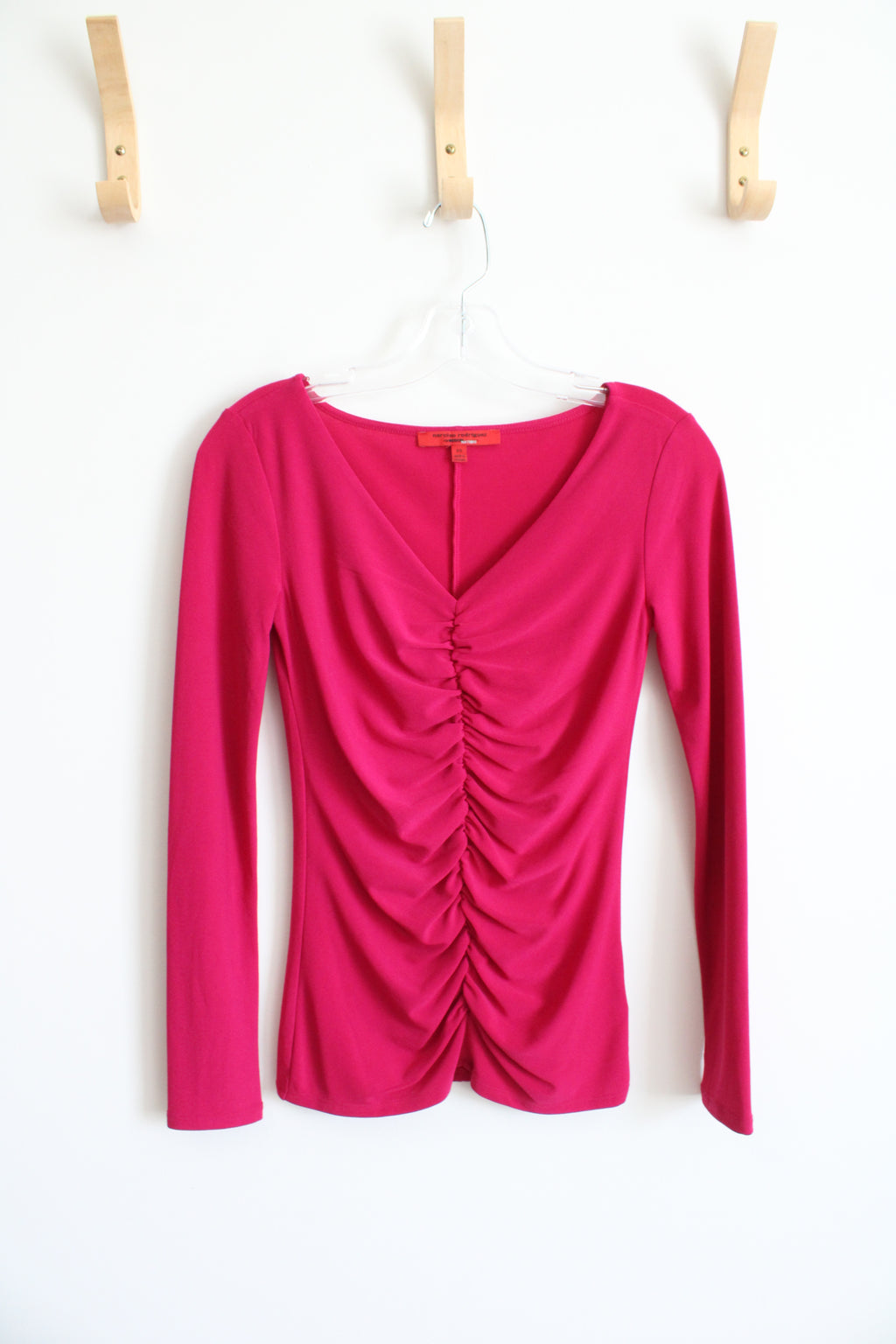 Narciso Rodriguez Pink Gathered Top | XS
