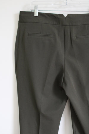 Worthington Olive Green Tapered Trouser Pant | 14