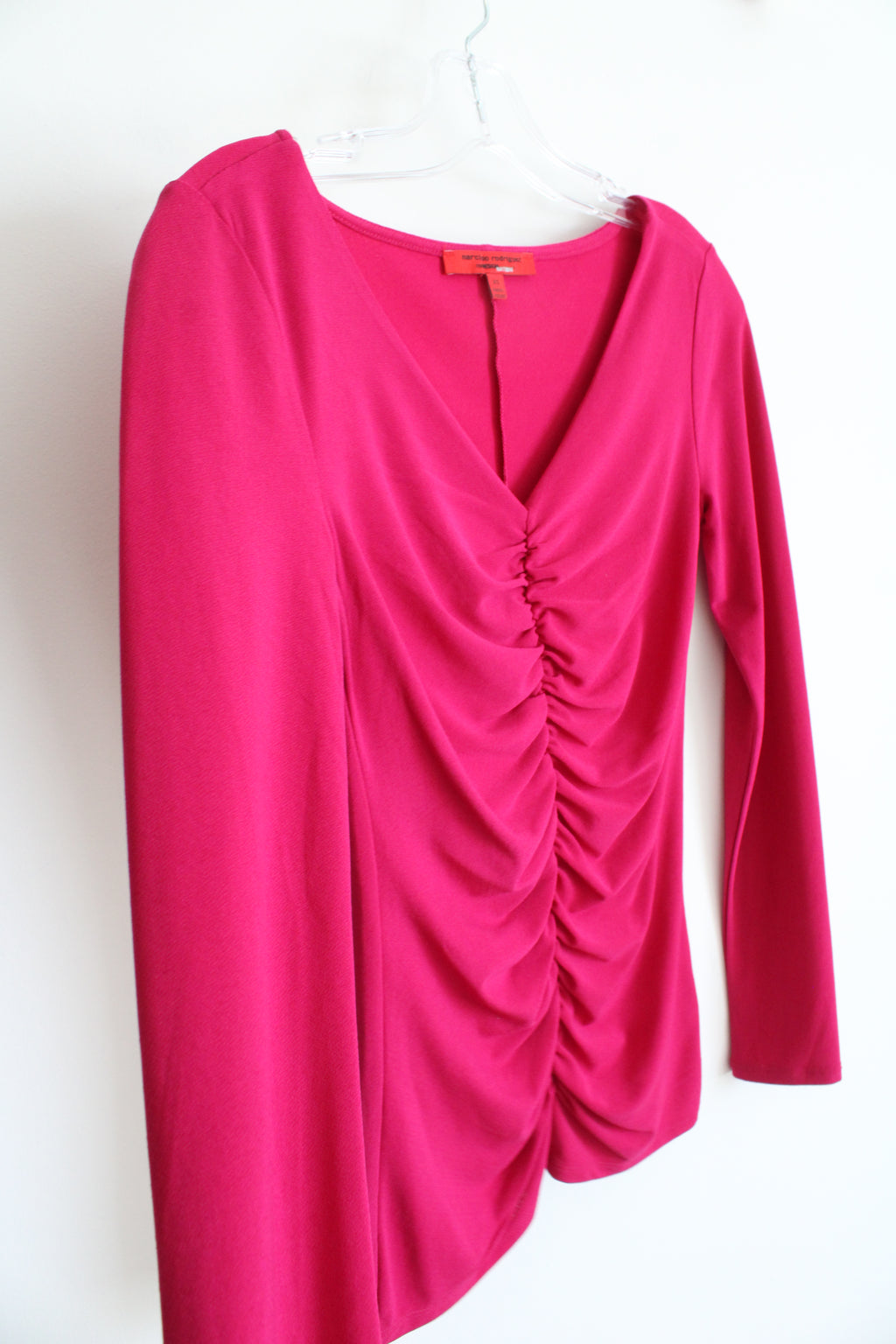Narciso Rodriguez Pink Gathered Top | XS