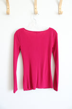 Narciso Rodriguez Pink Gathered Top | XS