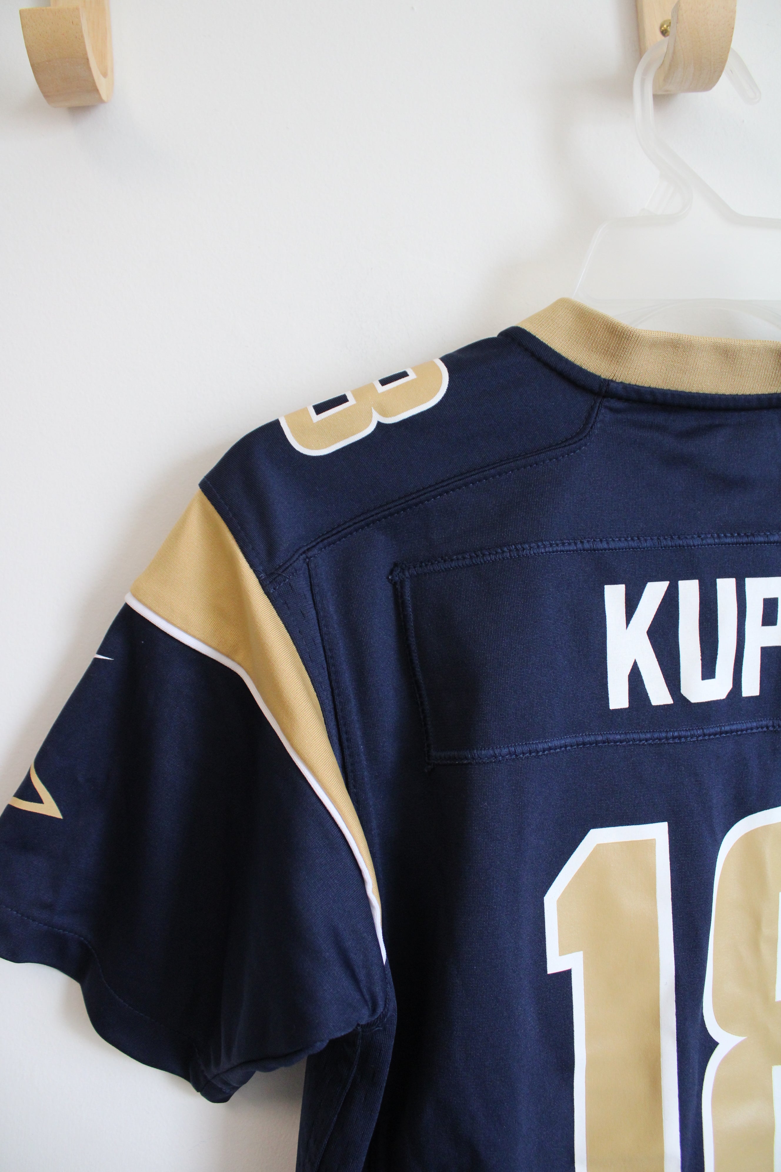 NFL St. Louis Rams #18 Kupp Jersey Shirt | Youth L (14/16)