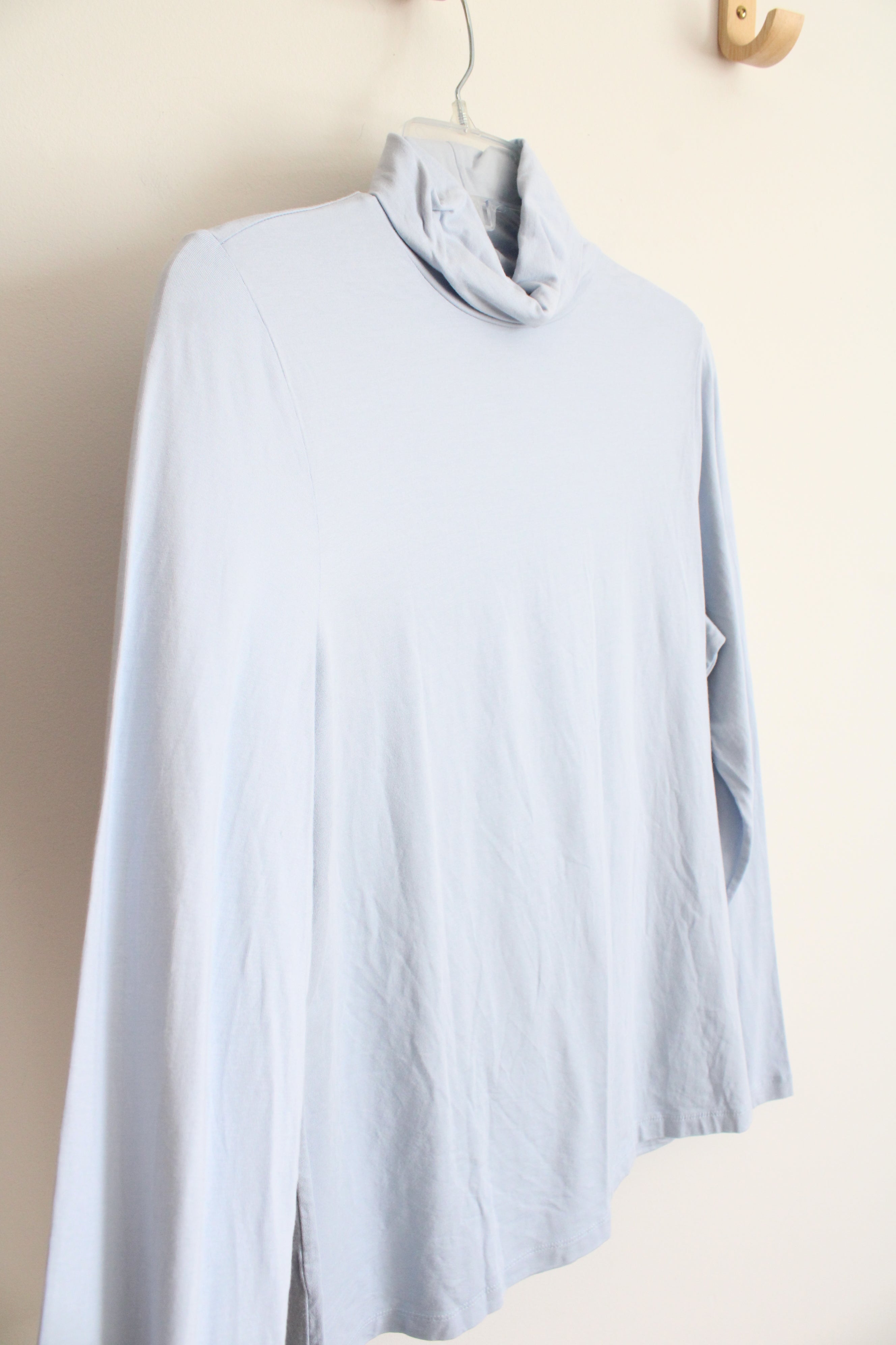 Land's End Shaped Fit Blue Turtleneck | M