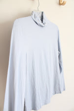 Land's End Shaped Fit Blue Turtleneck | M