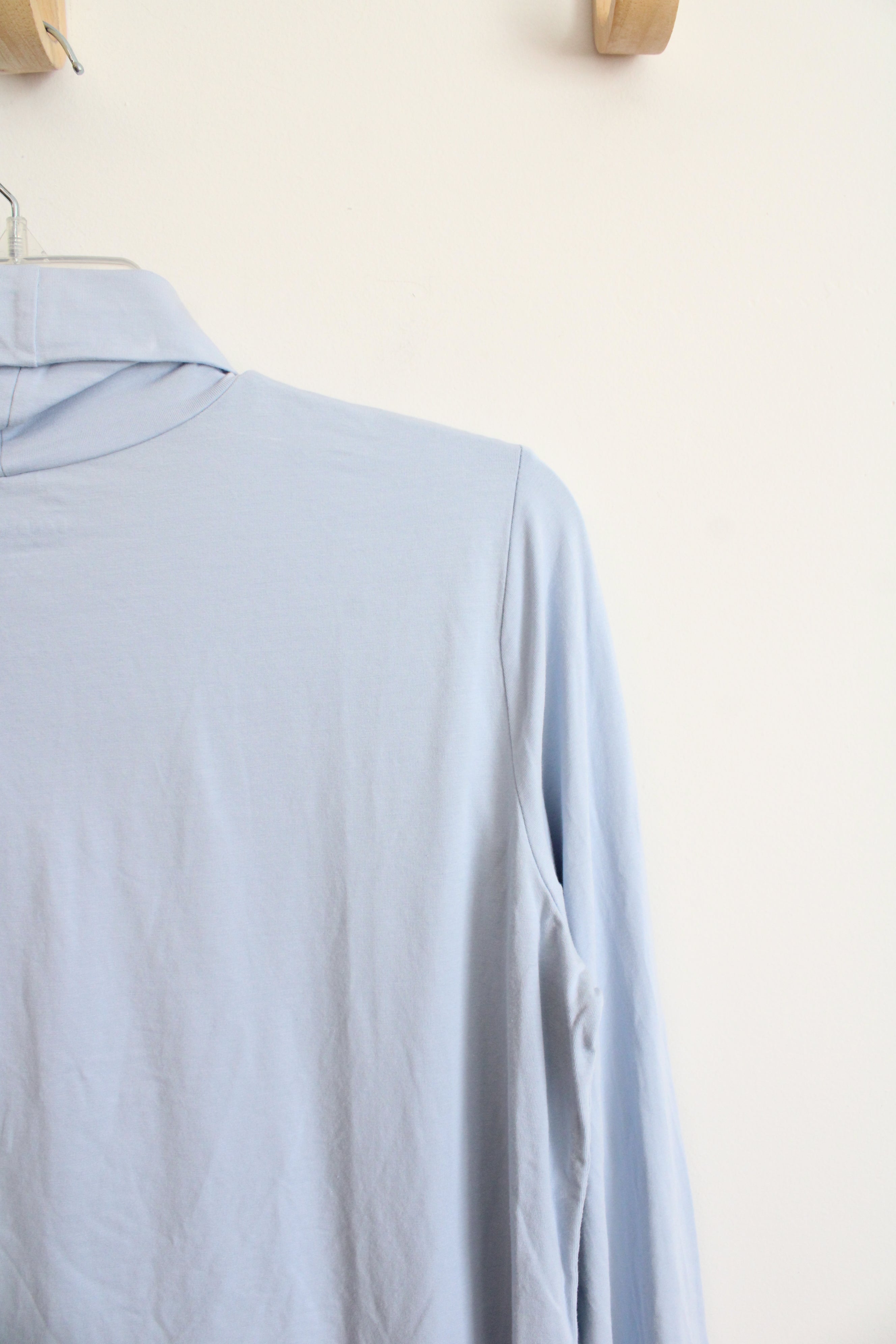 Land's End Shaped Fit Blue Turtleneck | M