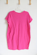 Gap Hot Pink Cotton Pocket Dress | L