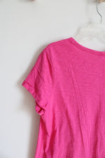 Gap Hot Pink Cotton Pocket Dress | L