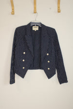 L'agence Blue pinstripe Blazer | XS