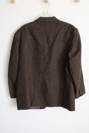 Brookcraft Today's Man Brown Wool Blazer | S 44