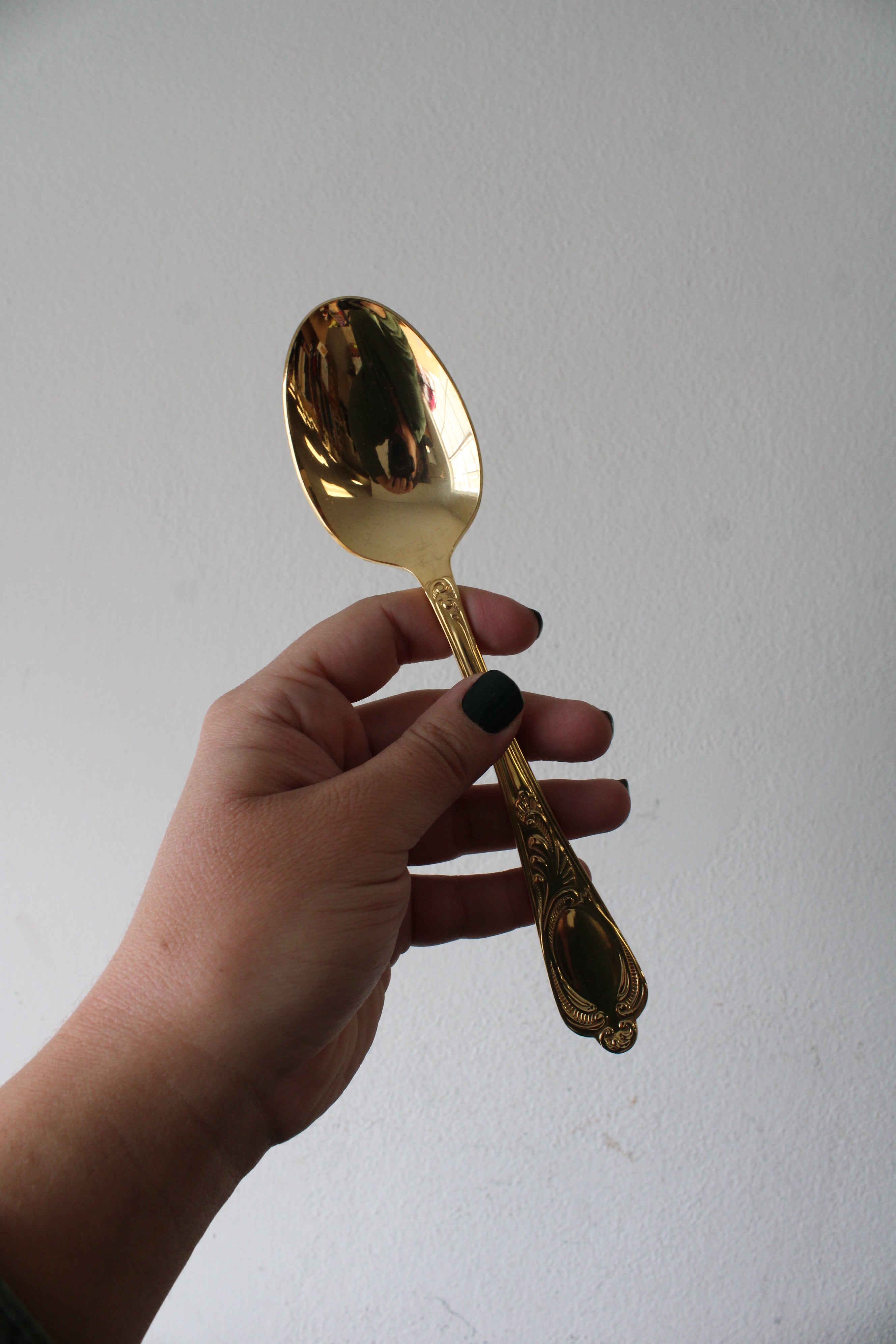 Vintage SBS Solingen Qualitats-Bestecke 24K Gold Silverware Set | 69-Piece Set