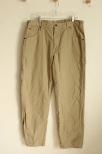 Dickie's Light Tan Workwear Carpenter Relaxed Fit Pants | 36x32