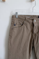 Adriano Goldschmied The Matchbox Slim Straight Brown Pants | 30R