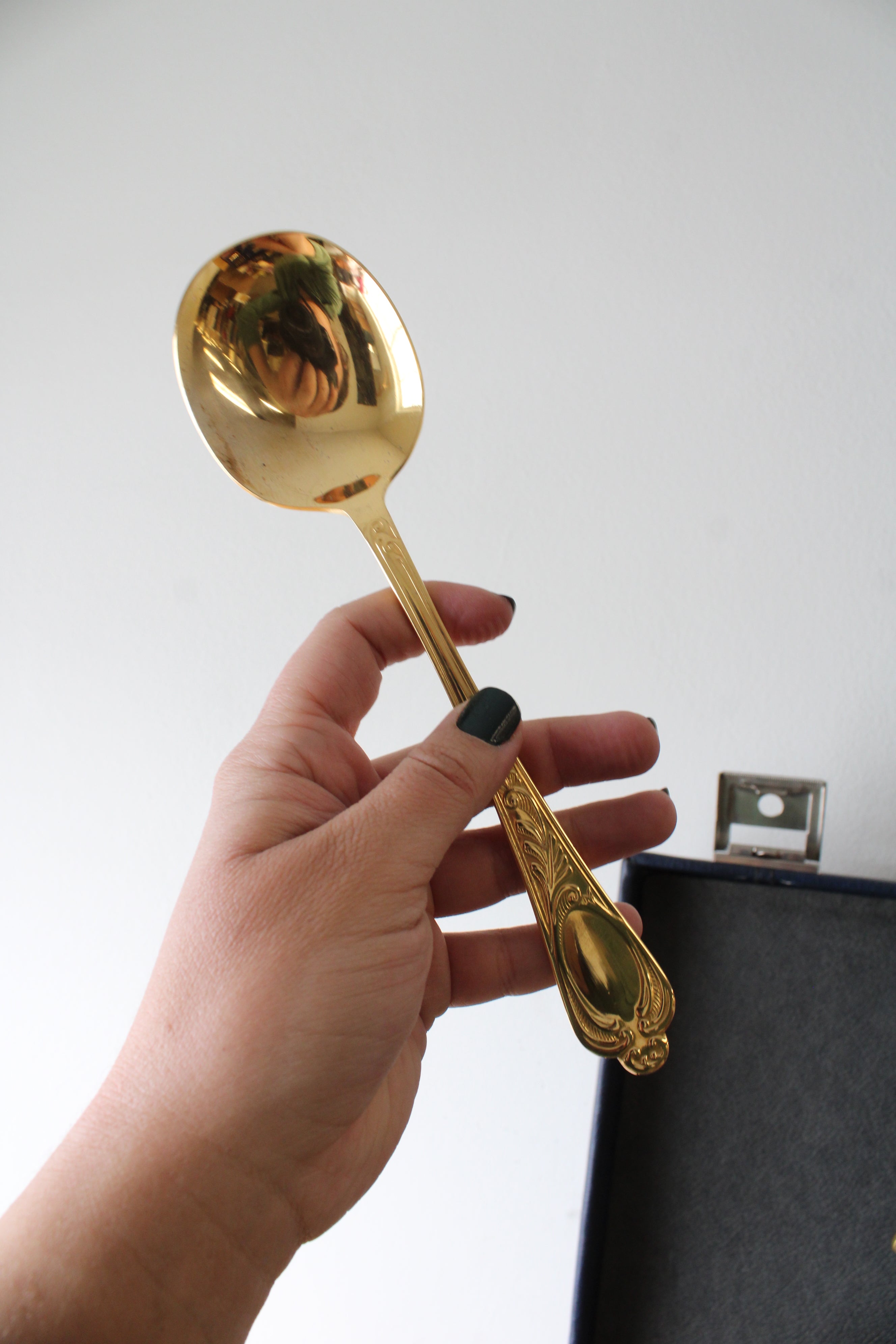 Vintage SBS Solingen Qualitats-Bestecke 24K Gold Silverware Set | 69-Piece Set