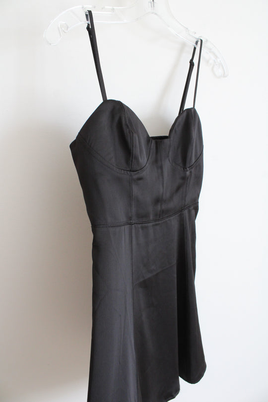 Urban Outfitters Black Orion Bustier Mini Dress | S
