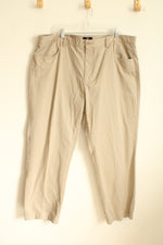 Calvin Klein Tan Straight Leg Dress Pants | 42x30
