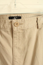 Calvin Klein Tan Straight Leg Dress Pants | 42x30