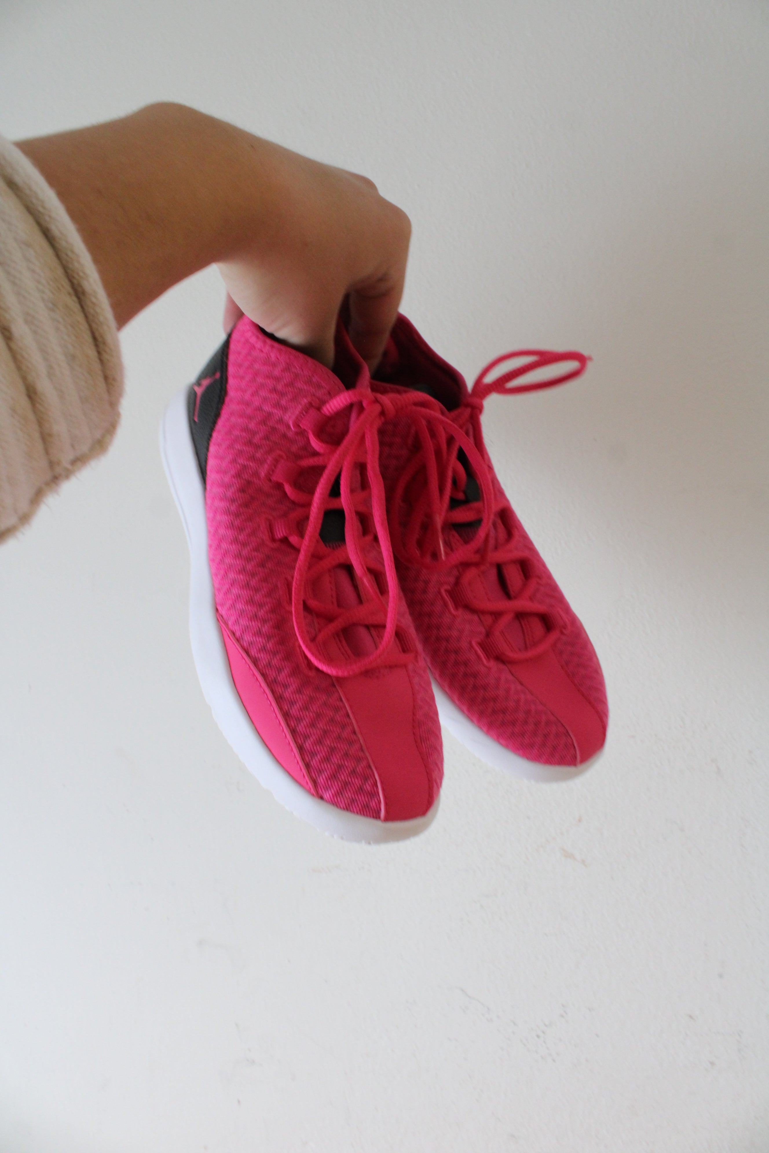 Air Jordan Reveal GG Pink & Black Sneakers | Size 1.5Y