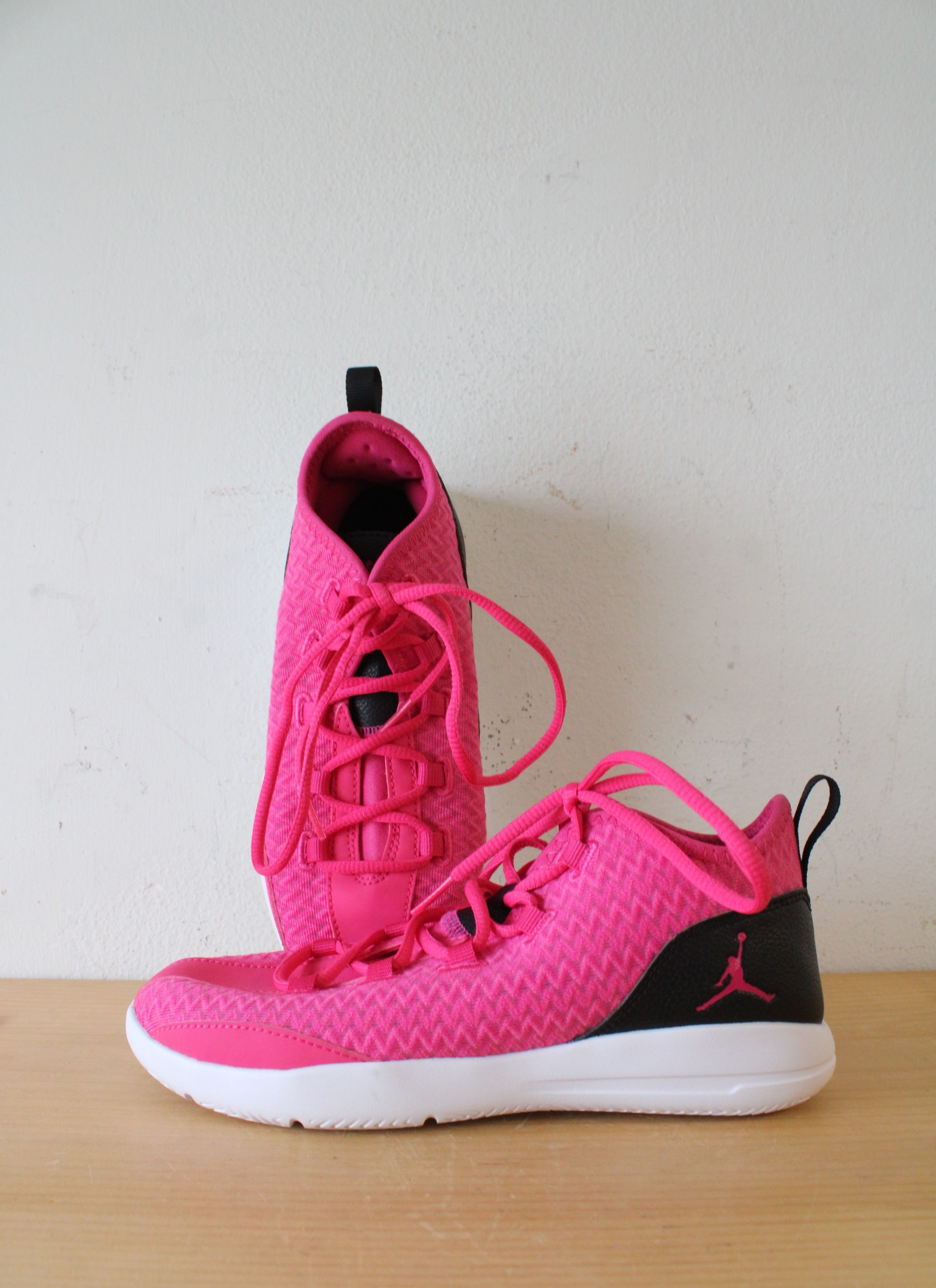 Air Jordan Reveal GG Pink & Black Sneakers | Size 1.5Y