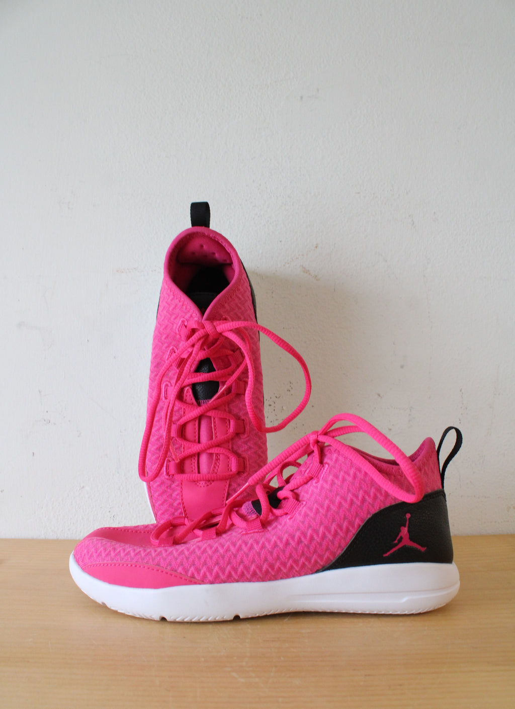 Air Jordan Reveal GG Pink & Black Sneakers | Size 1.5Y