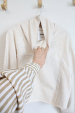 Aerie Off White Cropped Sweatshirt | M