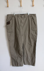 Wrangler Riggs Workwear Brown Carpenter Pants | 46X30