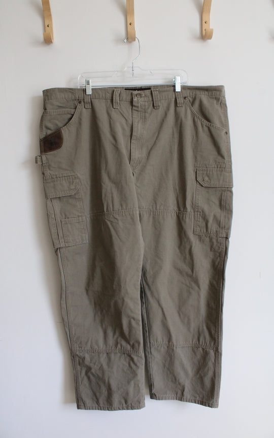 Wrangler Riggs Workwear Brown Carpenter Pants | 46X30