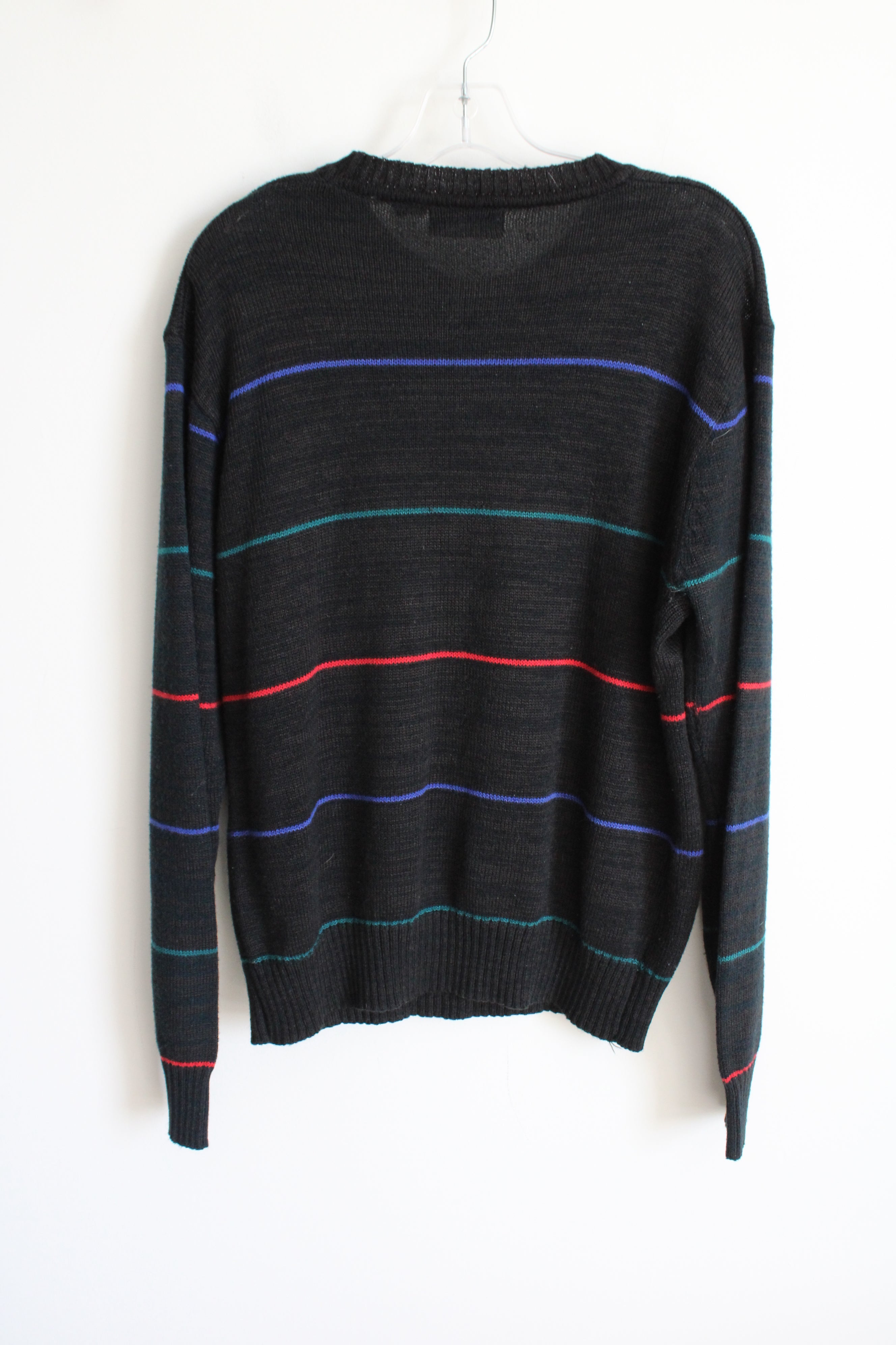City Streets Vintage 90's Black Knit Sweater | XL