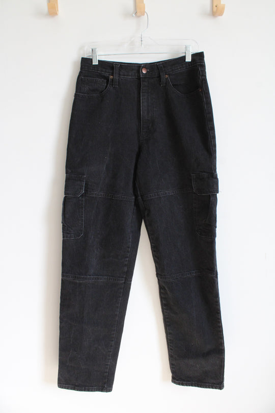 Universal Thread High Rise Black Cargo Jeans | 8R