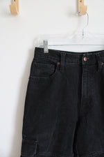 Universal Thread High Rise Black Cargo Jeans | 8R