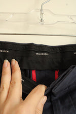 Van Heusen Navy Blue Straight Dress Pants | 32x30