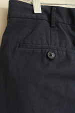Van Heusen Navy Blue Straight Dress Pants | 32x30