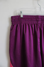 Nike Dri-Fit Purple & Pink Basketball Shorts | 1X