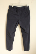 Van Heusen Navy Blue Straight Dress Pants | 32x30